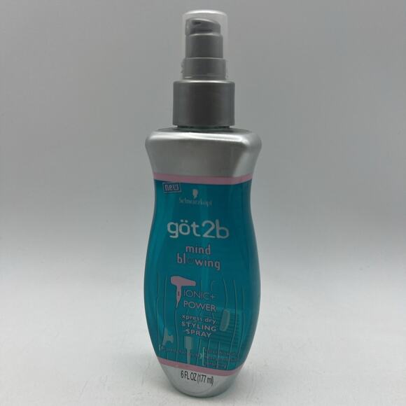 Got2B Schwarzkopf Hairspray Mind Blowing Ionic Power Xpress Dry Styling Spray - Picture 1 of 3